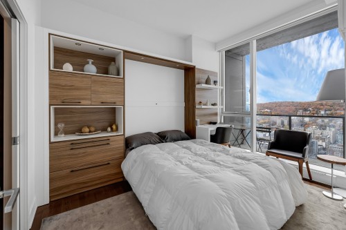 Chambre à coucher - 3803-1300 Boul. René-Lévesque O., Montréal (Ville-Marie), QC - Indoor Photo Showing Bedroom