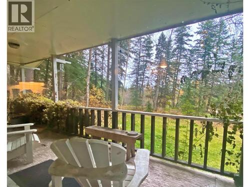 541 24 Highway, Little Fort, BC - Outdoor With Deck Patio Veranda