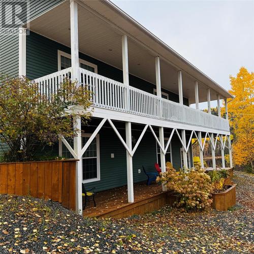 16A Lakeview Crescent, Roberts Arm, NL - Outdoor With Deck Patio Veranda With Exterior