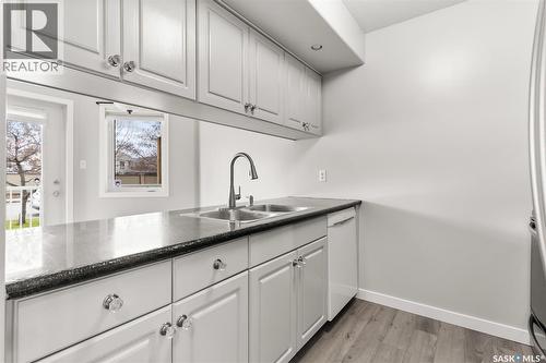 3918 7Th Avenue E, Regina, SK - Indoor Photo Showing Kitchen With Double Sink