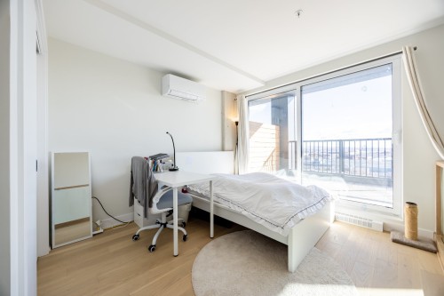 Chambre à coucher - 1114-5605 Av. Pierre-De Coubertin, Montréal (Mercier/Hochelaga-Maisonneuve), QC - Indoor Photo Showing Bedroom