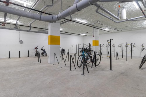 312-3564B Ryder Hesjedal Way, Colwood, BC - Indoor Photo Showing Garage