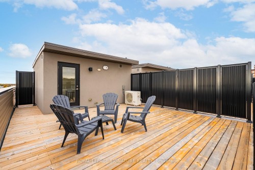 36-3409 Ridgeway Drive, Mississauga, ON - Outdoor With Deck Patio Veranda With Exterior