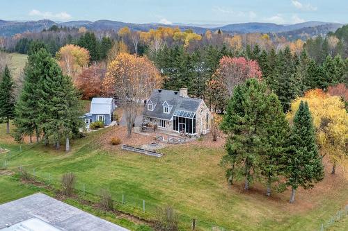 Back facade - 40 Rg Des Érables, Brébeuf, QC - Outdoor With View
