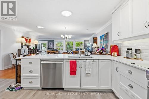 34 Cardinal Mindszenty Boulevard, Hamilton, ON - Indoor Photo Showing Kitchen With Double Sink
