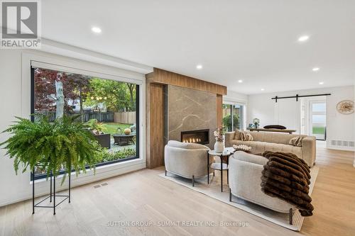 1688 Missenden Crescent, Mississauga, ON - Indoor Photo Showing Other Room With Fireplace