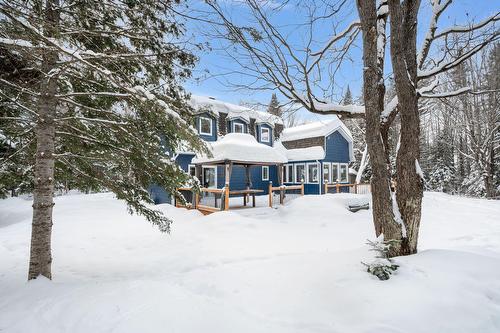 Cour - 4760 Ch. De La Doncaster, Sainte-Adèle, QC - Outdoor With Deck Patio Veranda