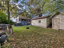 Awesome spacious back yard with storage shed too - 