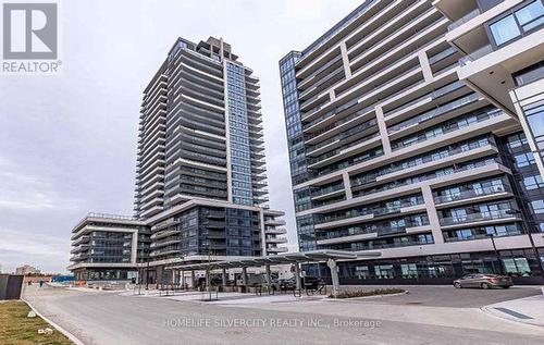 607 - 1455 Celebration Drive, Pickering, ON - Outdoor With Balcony With Facade