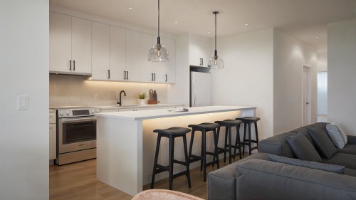 Kitchen - A-6263 3E Avenue, Montréal (Rosemont/La Petite-Patrie), QC - Indoor Photo Showing Kitchen