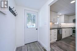 Back door to deck for BBQ - 