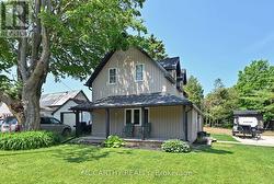 Covered front porch, new roof - 