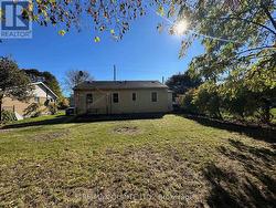 Partially fenced rear yard - 