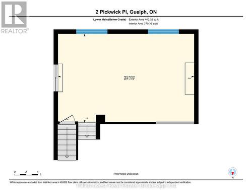 Lower Level Floor Plan - 2 Pickwick Place, Guelph (Willow West/Sugarbush/West Acres), ON - Other