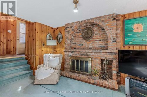 9 Norval Crescent, Brampton, ON - Indoor With Fireplace