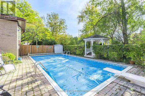 9 Norval Crescent, Brampton, ON - Outdoor With In Ground Pool With Deck Patio Veranda With Backyard