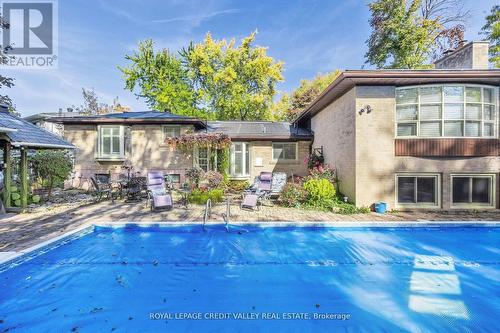 9 Norval Crescent, Brampton, ON - Outdoor With In Ground Pool