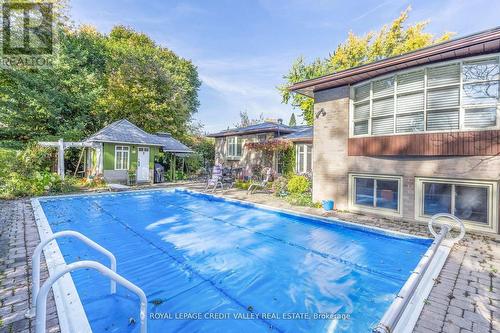 9 Norval Crescent, Brampton, ON - Outdoor With In Ground Pool