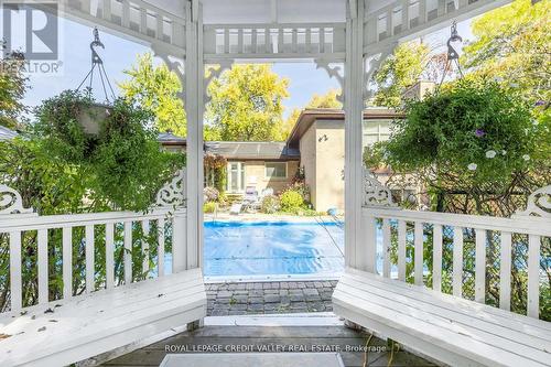 9 Norval Crescent, Brampton, ON -  With In Ground Pool With Deck Patio Veranda
