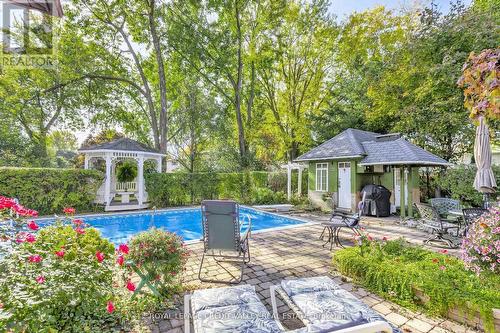 9 Norval Crescent, Brampton, ON - Outdoor With In Ground Pool With Deck Patio Veranda With Backyard