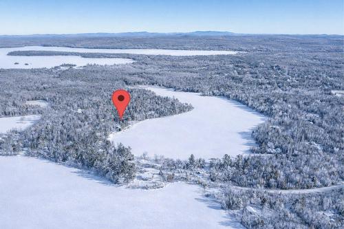 Photo aérienne - 2305 Ch. Des Mûriers, Nominingue, QC - Outdoor With Body Of Water With View