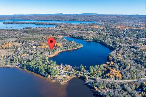 Photo aérienne - 2305 Ch. Des Mûriers, Nominingue, QC - Outdoor With Body Of Water With View