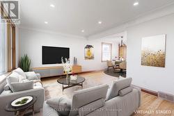 Virtually Staged Living Room - 