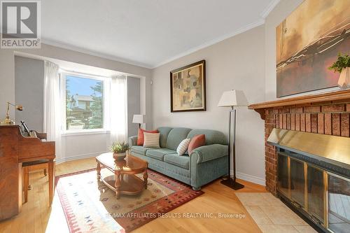 68 Pheasant Run Drive, Ottawa, ON - Indoor Photo Showing Living Room With Fireplace