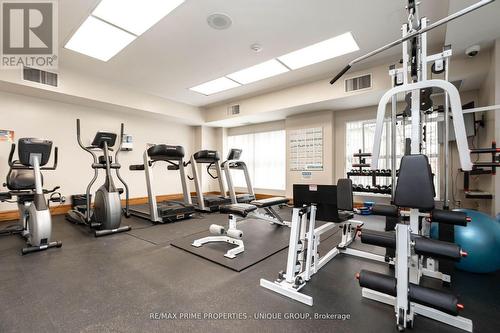 808 - 18 Concorde Place, Toronto, ON - Indoor Photo Showing Gym Room