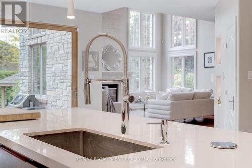 290 Shoreacres Road, Burlington, ON - Indoor Photo Showing Other Room With Fireplace