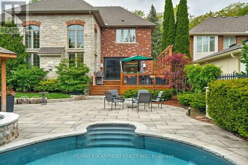 290 Shoreacres Road, Burlington, ON - Outdoor With In Ground Pool With Deck Patio Veranda