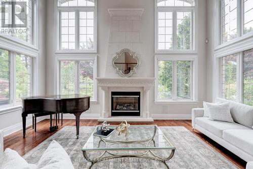290 Shoreacres Road, Burlington, ON - Indoor Photo Showing Living Room With Fireplace