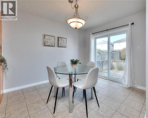 38 Heatherwood Place, Kitchener, ON - Indoor Photo Showing Dining Room