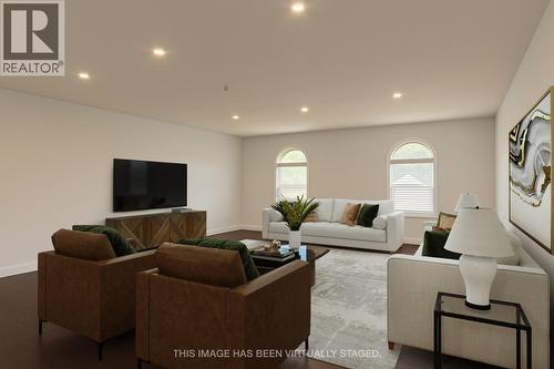 Virtually Staged - 3410 Windsor Place, Castlegar, BC - Indoor Photo Showing Living Room