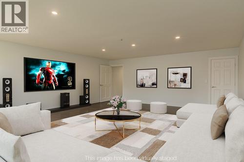 Virtually Staged - 3410 Windsor Place, Castlegar, BC - Indoor Photo Showing Living Room