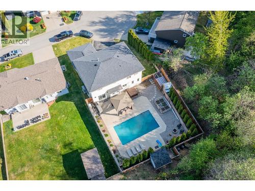 3410 Windsor Place, Castlegar, BC - Outdoor With In Ground Pool With View