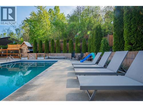 3410 Windsor Place, Castlegar, BC - Outdoor With In Ground Pool