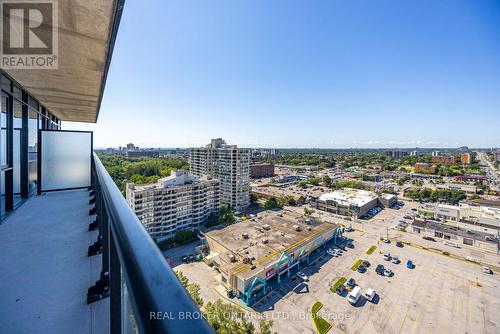 1602 - 86 Dundas Street E, Mississauga, ON - Outdoor With Balcony With View