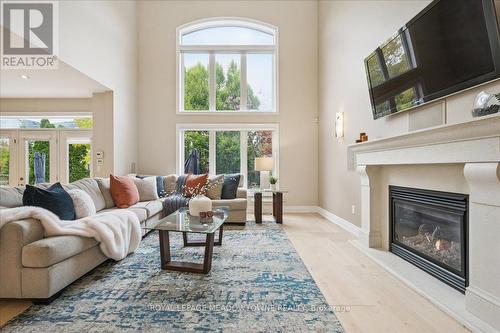 1468 Ferncrest Road, Oakville, ON - Indoor Photo Showing Living Room With Fireplace
