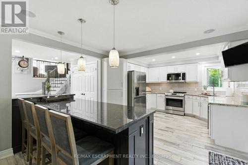 36 Pinecreek Road, Hamilton, ON - Indoor Photo Showing Kitchen With Upgraded Kitchen
