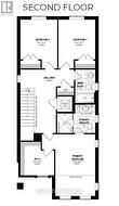 Second floor floorplan - 