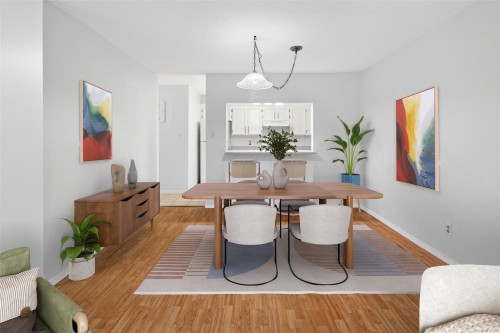 201-1188 Yates St, Victoria, BC - Indoor Photo Showing Dining Room