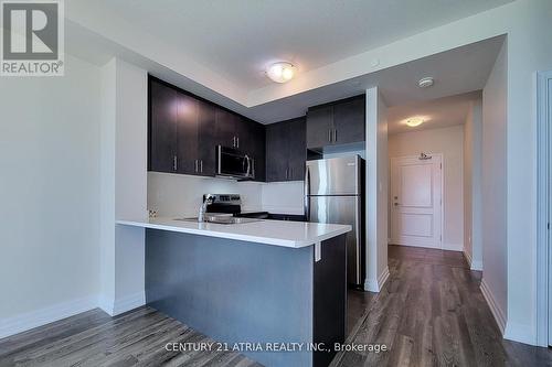 508 - 101 Shoreview Place, Hamilton, ON - Indoor Photo Showing Kitchen With Stainless Steel Kitchen