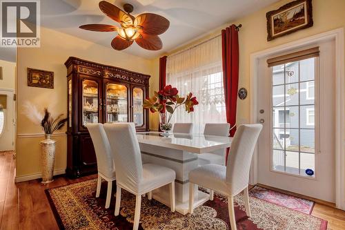Dining room with the other access point to yard - 393 Mccarren Avenue, Kelowna, BC - Indoor Photo Showing Dining Room