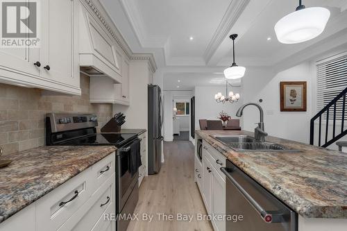 206 Centennial Drive, Midland, ON - Indoor Photo Showing Kitchen With Double Sink