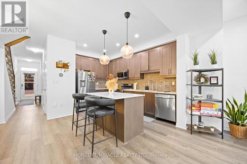 58 June Callwood Way, Brant, ON - Indoor Photo Showing Kitchen With Stainless Steel Kitchen With Upgraded Kitchen