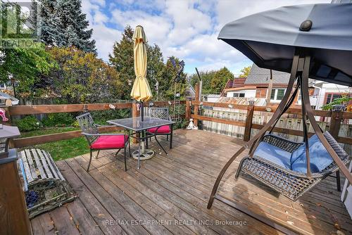 46 Weir Street S, Hamilton, ON - Outdoor With Deck Patio Veranda With Exterior