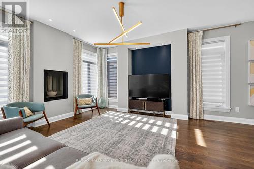 251 Joshua Street, Ottawa, ON - Indoor Photo Showing Living Room With Fireplace