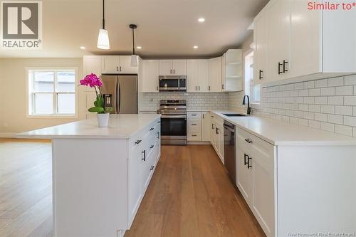 19 Bellbottom Way, Quispamsis, NB - Indoor Photo Showing Kitchen With Upgraded Kitchen