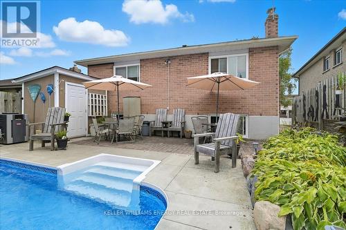 856 Roundelay Drive, Oshawa (Mclaughlin), ON - Outdoor With In Ground Pool With Deck Patio Veranda With Exterior